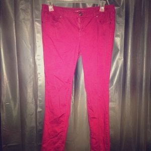 Hot Pink Skinny Jeans Size 13